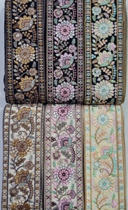 Fabriqué sur mesure à la perfection: lacets brodés exquis pour tous les styles. Idéal pour les créateurs de mode - Product Image 4