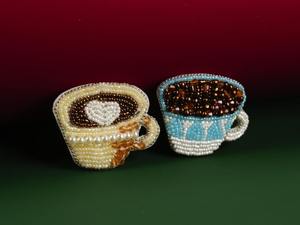 Porte-clés girafe en perles fait main, breloque de sac animal de safari, porte-clés girafe en perles fait main, breloque de sac animal de safari - Product Image 2