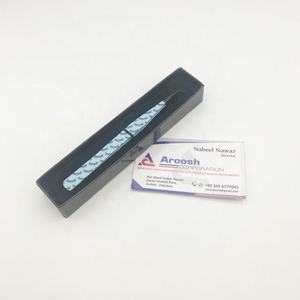 Extensions de cils professionnelles en acier inoxydable de haute qualité pince à épiler noir Plasma imprimé 45 degrés conique pointu en gros - Product Image 3