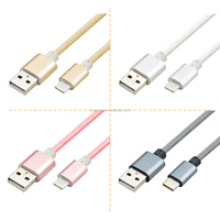 Cable de Carga Rápida USB C de 3A 5A 60w para Teléfono Móvil, Compatible con Teléfonos Inteligentes Android, Carga Súper Rápida