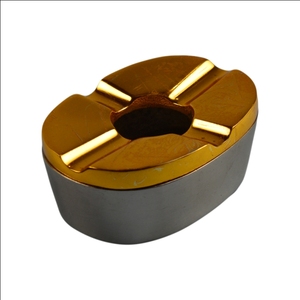 Cenicero portátil decorativo hecho a mano de aluminio al por mayor a granel de estilo clásico con diseño de soporte para cigarrillos recién llegado - Product Image 5