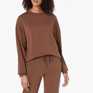 Sudadera informal de talla grande para mujer, ropa de vestir larga de invierno - Product Image 5