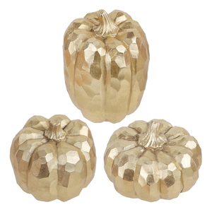 Citrouille en aluminium coulé de haute qualité pour la maison Table cheminée bureau élégant citrouille automne décor intérieur par Ambience Lifestyle - Product Image 1