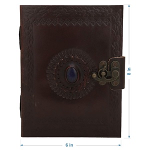 Carnet de croquis de voyage rétro vintage fait à la main A4/A3 Options aquarelle Journal exclusif couture de selle cuir B5/A7 couverture rigide - Product Image 5