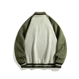 Chaquetas Varsity personalizadas en blanco Varsity Chenille parches Letterman Varsity Oversized CollegeBaseballjacket para hombres DDP Shipping - Product Image 2