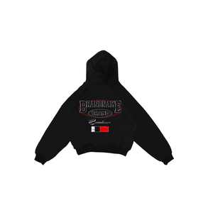 OEM personnalisé 100% haute qualité unisexe pull à capuche hommes surdimensionné graphique coton polyester 280 320 GSM solide motif broderie - Product Image 4
