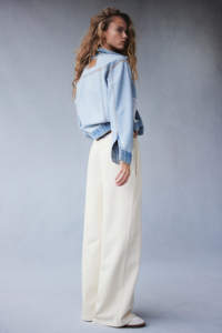 Vente en gros de pantalons de survêtement décontractés de qualité supérieure à taille élastique avec poche zippée pantalons de survêtement en coton et polyester épais pour femmes - Product Image 4