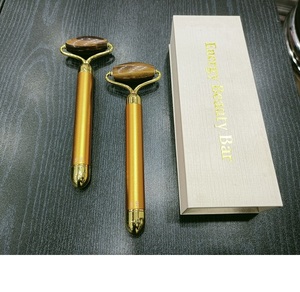 Top Selling Green Aventurine <b>Electric</b> <b>Massager</b> Roller Good Quality Natural Stone Tree-Shaped Love Box for Body Sale Soha Agate - Product Image 3