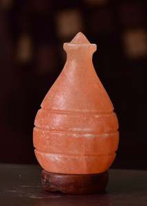 Lampes en forme de Surahi de l'Himalaya avec accessoires, lampes au sel de l'Himalaya de qualité supérieure, lampes au sel de l'Himalaya en gros - Product Image 6