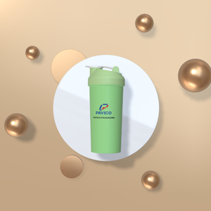 Lait secouant l'utilisation cylindre PP plastique ISO 9001 certifié Gym secouer bouteille capacité échelle printemps 400ml / 600ml origine Phu Tho - Product Image 4