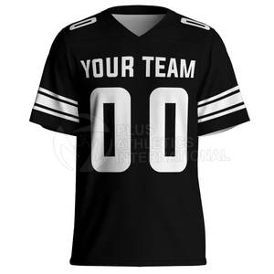 Maillot de football de qualité supérieure avec logos à double couture pour la durabilité Maillot de football américain pour adultes - Product Image 1