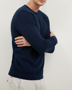 เสื้อสเวตเชิ้ตถักนิตติ้งทรงทันสมัย ระบายอากาศได้ดี สวมใส่สบาย สำหรับผู้ชาย คุณภาพดีเยี่ยม เหมาะสำหรับฤดูหนาว สไตล์สตรีทแวร์ - Product Image 4