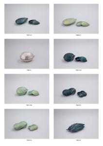 ชามถาดอลูมิเนียมทำมือทันสมัยทันสมัยทันสมัยแผ่นใบไม้ตกแต่งสำหรับขนมผลไม้แห้ง - Product Image 6