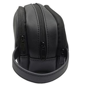 Bolsa de almacenamiento de viaje de tres capas de PU suave multifunción con accesorios digitales de gran capacidad para hombres de bajo precio - Product Image 5