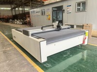 Machine de découpe automatique de tapis de haute précision avec système de vision PLC et motorisé