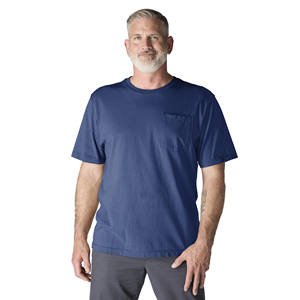 Camiseta de Algodón Lavada al Ácido Vintage de Alta Calidad, Estilo Cuadrado, Holgada, Informal, de Manga Corta, Lisa, para Hombre - Product Image 2