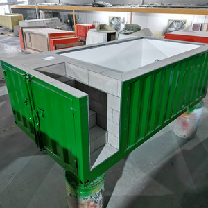 ภาชนะบรรจุ40ft 20FT ทำจากเหล็กล้อมรอบสระว่ายน้ำภาชนะบรรจุทำจากแก้วสำหรับสวนริมหน้าต่างบ้านครอบครัว - Product Image 3