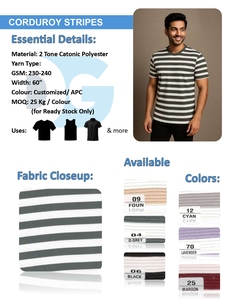 Este tejido de punto de poliéster mantiene su forma incluso después de lavados repetidos. - Product Image 3