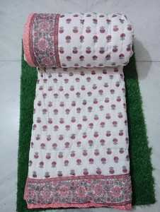 Juego de fundas de algodón con estampado, edredón suave de color natural, colcha, relleno de algodón - Product Image 2