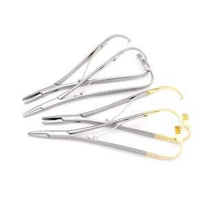 Porte-aiguilles Mathieu de haute qualité, pinces en acier inoxydable, instrument chirurgical de base - Product Image 6