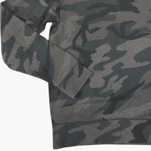 Camo Design Crew Neck Sudadera Algodón Blended Streetwear Basics Top para hombre - Product Image 5