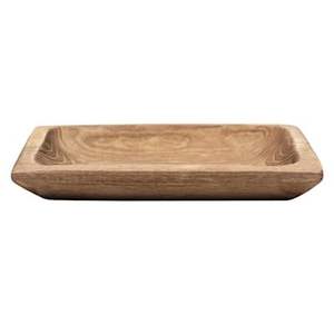 <b>Kitchen</b> <b>Accessories</b> Home Decoration Square Shape Wood Tray <b>Vintage</b> High Quality Wood Crystal Serving Tray in Affordable Price - Product Image 2