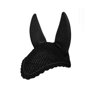 Masque anti-mouches pour cheval respirant et confortable, protection intégrale du visage en maille avec oreilles et long nez - Product Image 4