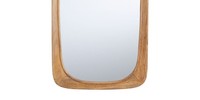 Miroir mural en bois moderne et durable, artisanal de luxe, écologique, pour la décoration de la maison, de l'hôtel et de la salle de bain