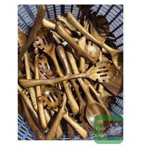 ช้อนไม้ย่อยสลายได้สำหรับชากาแฟและน้ำผึ้งโลโก้ตามสั่ง - Product Image 2