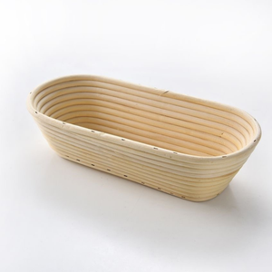 Panier à levain fait main pour l'épreuvage de la pâte et la fabrication du pain Bol d'épreuvage en rotin écologique Durable Léger Décoratif - Product Image 3