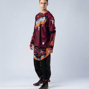 Fabricante de fábrica Paintball Jerseys Camisetas deportivas Impresión personalizada Paintball Uniforme Jersey Manga larga Paintball Jersey - Product Image 4