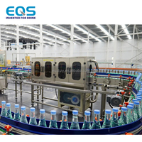 Máquina Automática Pequeña para Llenado de Botellas PET de Agua Pura, Línea de Embotellado Inteligente para Pequeñas Empresas, 2000BPH