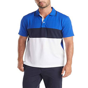 Polo profesional de cuello acanalado hecho en fábrica/Polo de manga corta de moda para hombre Polo para hombre - Product Image 1