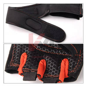 Gants de gymnastique d'entraînement de qualité supérieure Support de poignet anti-dérapant, gants d'haltérophilie respirants à demi-doigt pour hommes et femmes Bodybuilding - Product Image 2