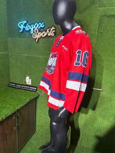 Jersey de hockey sobre hielo personalizado transpirable Tela duradera elegante Ideal para juegos competitivos y ropa informal Camisetas de hockey sobre hielo - Product Image 3