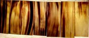 Placa óptica de cuerno de búfalo Natural de alta calidad, técnica artesanal cruda con diseño único de buey y búfalo para decoración náutica del hogar - Product Image 3