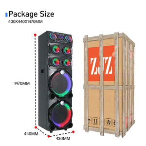 Binko Lối Sống Sản Phẩm Mạnh Mẽ Thông Minh Màu Xanh Răng Tháp Loa 120W Trang Trí Nội Thất 12 Inch Đầy Đủ Phạm Vi Đảng Âm Nhạc Âm Thanh Hộp - Product Image 2