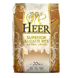 Riz Basmati Heer à long grain 20KG - Product Image 3