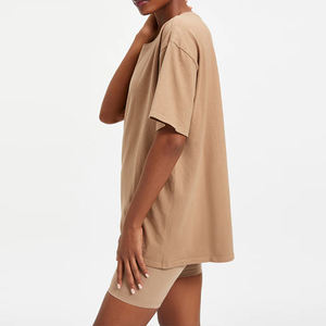 Wholesale High Quality T <b>Shirt</b> <b>and</b> <b>Short</b> <b>Set</b> Two Piece <b>Set</b> <b>Women</b> Clothing <b>Shorts</b> Custom Logo <b>Shirt</b> <b>and</b> <b>Short</b> <b>Set</b> - Product Image 5