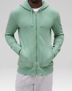 Debe tener una cremallera de peso medio Mezcla de poliéster y algodón Sudadera con capucha elegante para hombres Ropa diaria esencial Sudadera con capucha cómoda y transpirable - Product Image 1