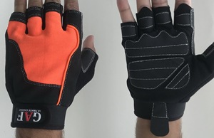 GAF Customized Logo Breathable Fitness <b>Gloves</b> for Men and Women Adjustable Half Finger Weight Lifting Workout <b>Gloves</b> - Product Image 5