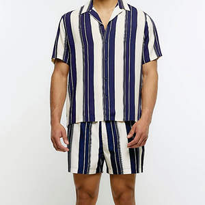 เสื้อแขนสั้นของผู้ชายเสื้อฮาวายชายหาดวันหยุดแบบลำลองตามสั่ง - Product Image 6