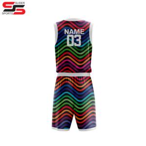 Conjunto de uniformes de baloncesto personalizados de MOQ bajo Ropa deportiva Uniforme de baloncesto Conjunto corto de camiseta de baloncesto transpirable - Product Image 2