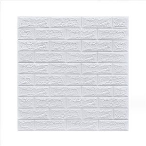 Allemand Pas Cher Date 70*77cm XPE Mousse 3D Papier Peint DIY Décoration Murale Brique Sticker Mural - Product Image 1