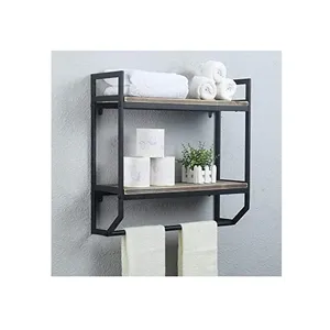 Customizable Unique Design <b>Metal</b> Iron Wall <b>Shelf</b> or Display Rack for Wall Decor, Living Room Decor at Wholesaler Price - Product Image 3