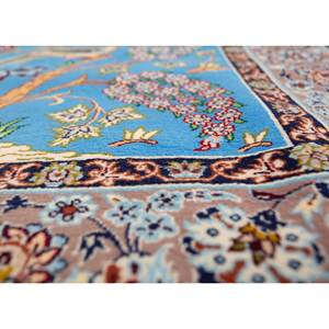 Tapis Jaipur US Gulmarg bleu, tapis en laine noué à la main, Pae-5002, motif médaillon, tapis de salon, taille 9x12, pour la décoration de la maison - Product Image 3