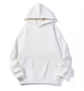 New Fashion Blank Hoodies 360GSM Weighted Solid Polyester/Cotton Regular Fit Pullover <b>Dropshipping</b> Casual Heavy Embroidered - Product Image 4