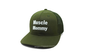 หมวกคนขับรถบรรทุกแบบมี6แผงพร้อมโลโก้ปักลาย3D หมวกสตรีทแวร์พรีเมี่ยมที่ได้แรงบันดาลใจจากธรรมชาติ - Product Image 2