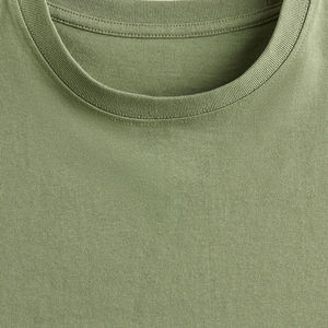 Camiseta Premium de ropa personalizada de alta calidad fabricada con logotipo bordado personalizado e impresión en blanco de poliéster/algodón para hombres - Product Image 6