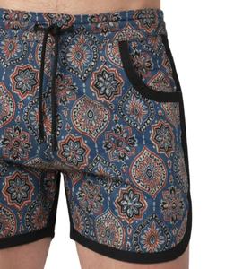 กางเกงขี่จักรยานขาสั้นสำหรับผู้ชายกางเกงขาสั้นผ้าแห้งเร็วพิมพ์ซับลิเมชันมาใหม่ทันสมัย - Product Image 2